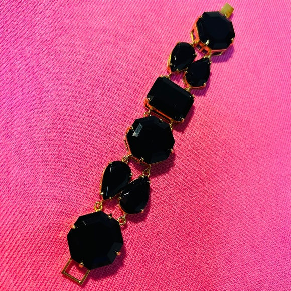 Statement bracelet Black and Gold - Picture 6 of 6